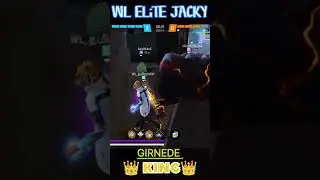 WL ELiTE JACKY#freefire #csrank #gaming #wlijacky #brrank  girineding kesi kare Girnedkarneki tirik