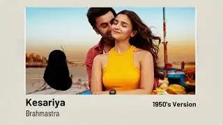 Kesariya &ndash; 1950s Blues Remix 🎷✨ Classic Bollywood Meets Vintage Jazz
