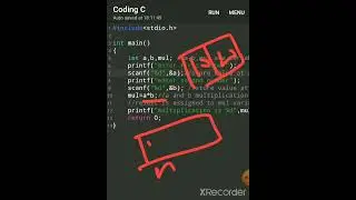 Multiplication Of Two Numbers in C | C programming multiplication of 2 numbers | Write C program
