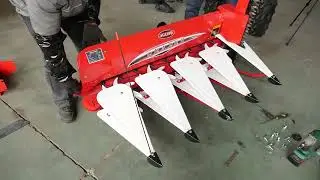 alfalfa reaper head install video