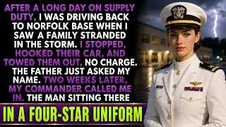 I Broke Navy Protocol to Save a Family in the Storm â I Had No Idea Who the Father Really Was