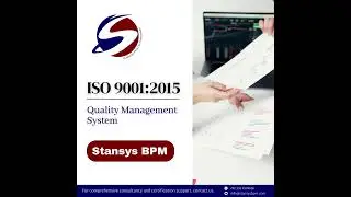ISO 9001 Quality Management System | Stansys BPM | ISO Certification