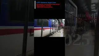 {BEST ANGLE EVER!} 30/08/2025 LRT KJL Bombardier Innovia Metro 300 LRV84 Departing Ampang Park