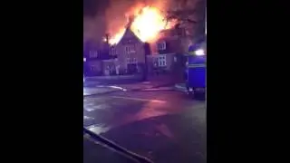 Hungry Horse pub fire in Yeovil