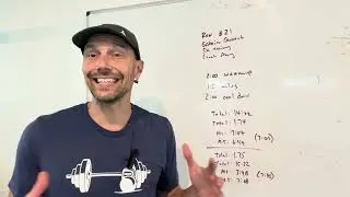 On my way to a Sub-22 5K! Trusting the Process. Recap Run #21. Gearing up for Race Day. 