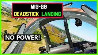 DCS 2020 | MIG-29 DEAD STICK LANDING