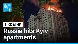 Kyiv struck by second deadly Russian attack in less than a week • FRANCE 24 English