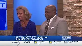 Michelle Ripley and Dr Everett McCorvey KET's 36th Annual Summer Celebration