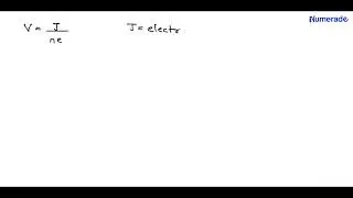A current density of 1.6*10^6 A/m^2 flows through a wire with a conduction electron density of 8.5*&hellip;