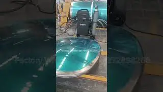 30cbm aluminum fuel tanker is processing#fueltanker #fueltrailer#truckfactory #oiltanker