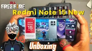 Unboxing Redmi Note 15 Test Free Fire max 
