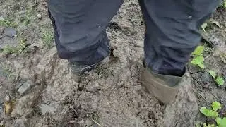 Purofort wellies find a sinkhole