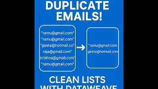 Clean Email Lists in DataWeave | Real-World Scenario
