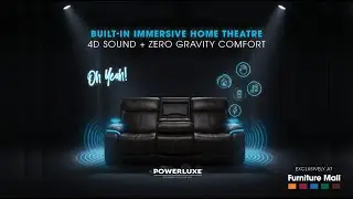 Immersive Theater at Home | Furniture with Sound, Heat, Massage & Zero Gravity | Furniture Mall