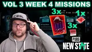 Vol 3 - Week 4 mission locations - How to complete? | NEW STATE MOBILE