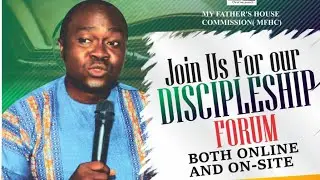 Discipleship forum;Living A Life Built On Christ // Femi Ariyo #revival// #christiandiscipleship 