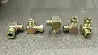 LUBRICATION FITTING COMPACT ELBOW 1/8X6MM