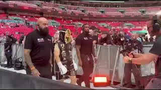 James Francis Ring Walk At Wembley Stadium🏟️