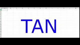 Excelerated Engineering Encyclopedia Entry 443: TAN()