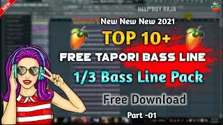 1/3 Bass Line Pack | New Bassline Pack 2021 | Tapori Bass Line Pack Free Download | Help Boy Raja