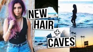 NEW HAIR... AGAIN LOL + Exploring CAVES