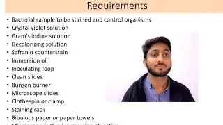 Gram Staining Procedure | Lecture no. 13 Part B |