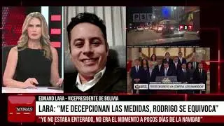 Habla Edman Lara sobre anuncio de Bonos y eliminar la subvención, No me toman en cuenta..