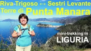 LIGURIA 👉 Triangolo Riva Trigoso 🔁 Punta Manara 🔁 Sestri Levante 😍