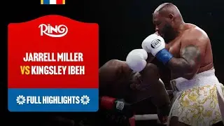 HAIR PUNCHED OFF MID FIGHT! Jarrell Miller vs Kingsley Ibeh | FIGHT HIGHLIGHTS