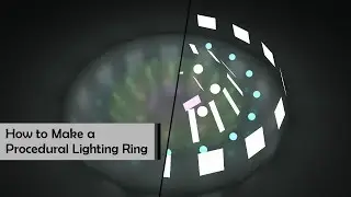 How to Make a Procedural Lighting Ring - Houdini Tutorial