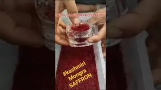 KASHMIRI MONGRA SAFFRON  @GOLDEN BRAND SAFFRON  DM FOR QUERIES