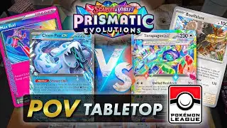 POV Tabletop | Chien-Pao ex vs Terapagos ex【Prismatic Evolutions】League BO3
