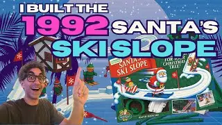 I Found Santa&rsquo;s Ski Slope at an Estate Sale! Mr. Christmas 1992 Vintage Decor Rare Toy Collectible