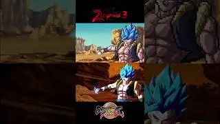 GOGETA BLUE: DRAMATIC FINISH | FIGHTERZ VS Z LEGENDS 3