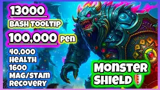 ESO 🛡MONSTER!🛡13000 Bash Damage DK/Sorc PvP Build Theory Update 46 (2025)
