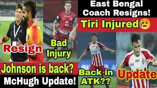 Alejandro Resigns! Carl McHugh injury update! Johnson Back? Indian Football News