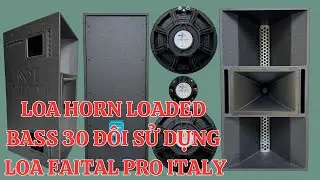 Loa Faital Pro Italy Horn Loaded Bass 30 Đôi 07/12/2024