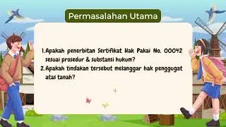 Analisis Hukum terhadap Sengketa Keputusan Tata Usaha Negara - UAS Hukum Administrasi Negara