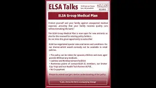 ELSA Talks series : Alumni Group Insurance