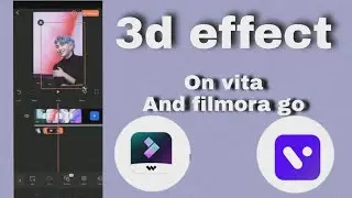 3d zoom effect on filmora go and vita || no capcut no problem || tutorial