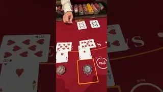Разделение тузов против десятки. Vegas Live, Venetian.