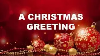 A Christmas greeting lyrics by jeremiah