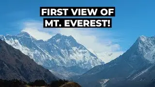 Best Views Of Mt. Everest! | Everest Base Camp Trek Day 3 | Namche Bazaar To Hotel Everest View