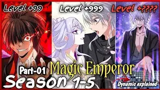 Magic Emperor Manhwa Book of esper || Explained in Hindi || |Part -01|  🍁✨ #Manhwa​ #reincarnation