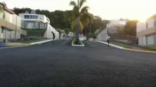 Lonboarding slide