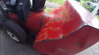 Snow Blower paint Job