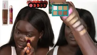 TESTING NEW MAKEUP- Morphe xBretman Rock/ Maybelline Superstay Foundation etc First Impression