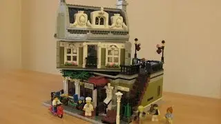 ЛЕГО 10243 Парижский ресторан LEGO10243 CREATOR EXPERT, видеообзор.