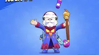 *NEW* ✨ WIZARD BYRON WINNING & LOSE POSE + GAMEPLAY ✅ WIN SKIN ANIMATION 2021 BRAWL STARS MAB 55