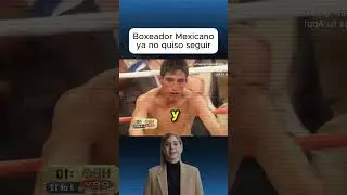 Boxeador mexicano Decide no continuar